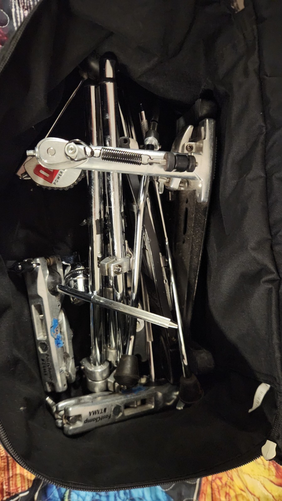 Tama VD46CBN Silverstar Cocktail Jam Portable Drum Kit Set w/ Pedal