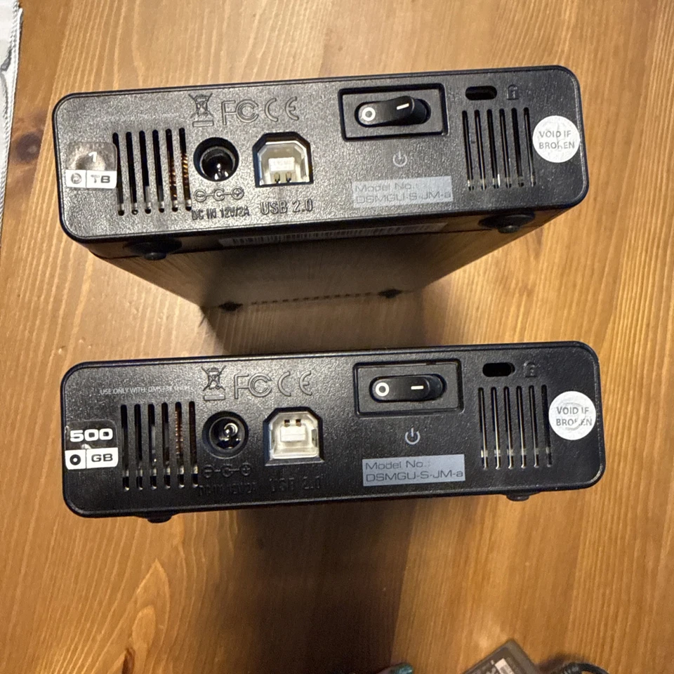 Trekstor Externe Festplatten 1x 500GB 1x 1TB Gebraucht Top Zustand - Bild 3 von 4