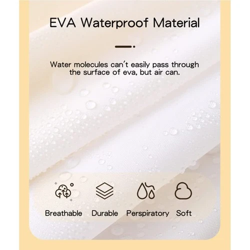 Rain Ponchos for Adults (2 Pack), Reusable EVA Rain Poncho Portable Rain Coats f image 2