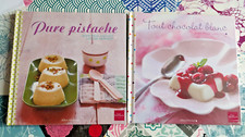 Livres "Pure pistache" + "Tout chocolat blanc"   Demarle  - NEUFS sous blister