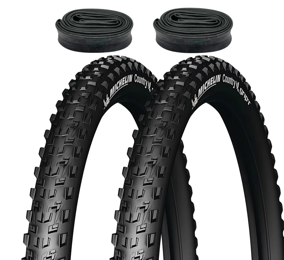 Michelin Fahrradreifen Country GripR 26x2,10 Zoll 54-559 Set + Schlauch wählbar