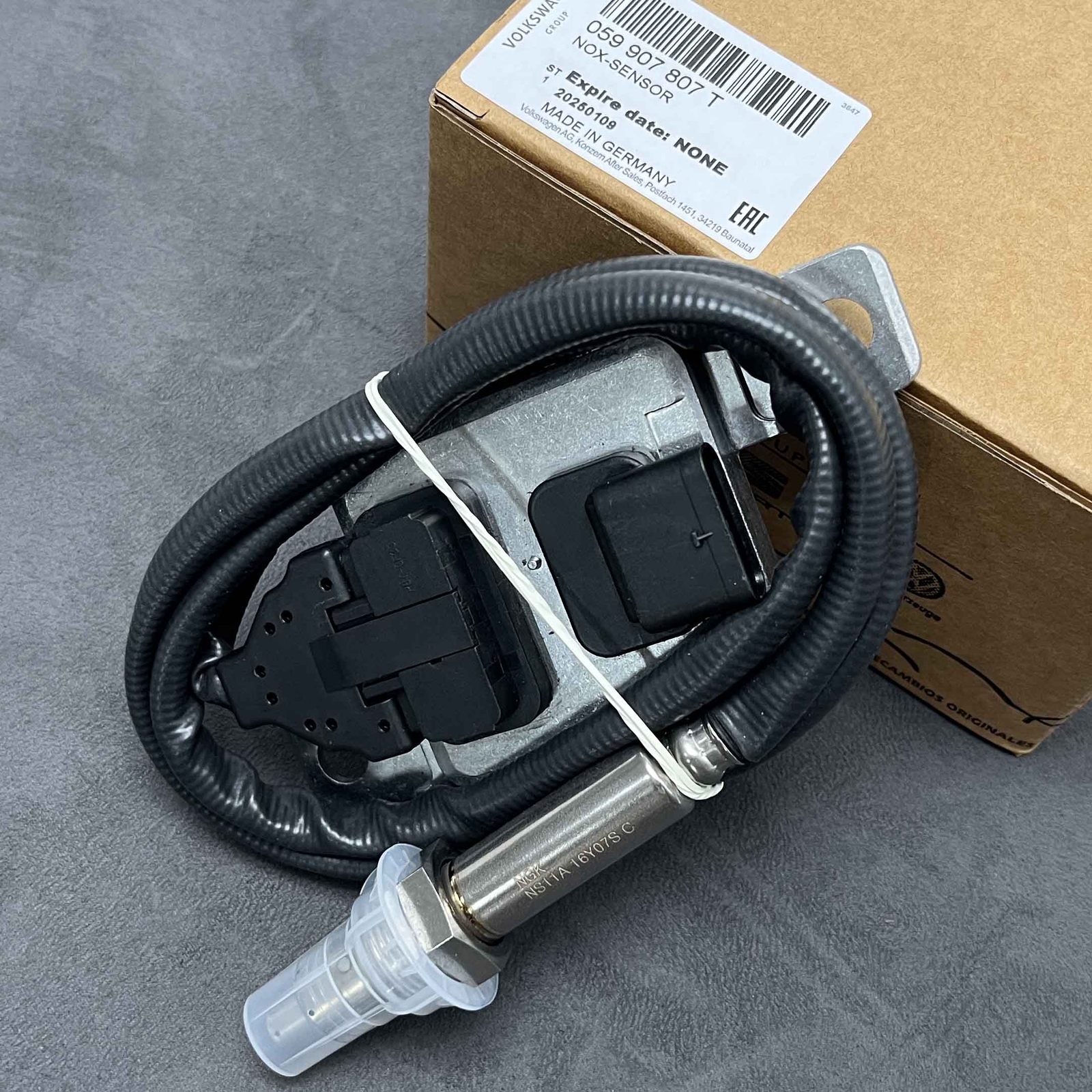 Nox Sensor 059907807T 059-907-807-T For VW Touareg Audi Q7 2009-2015 3.0L