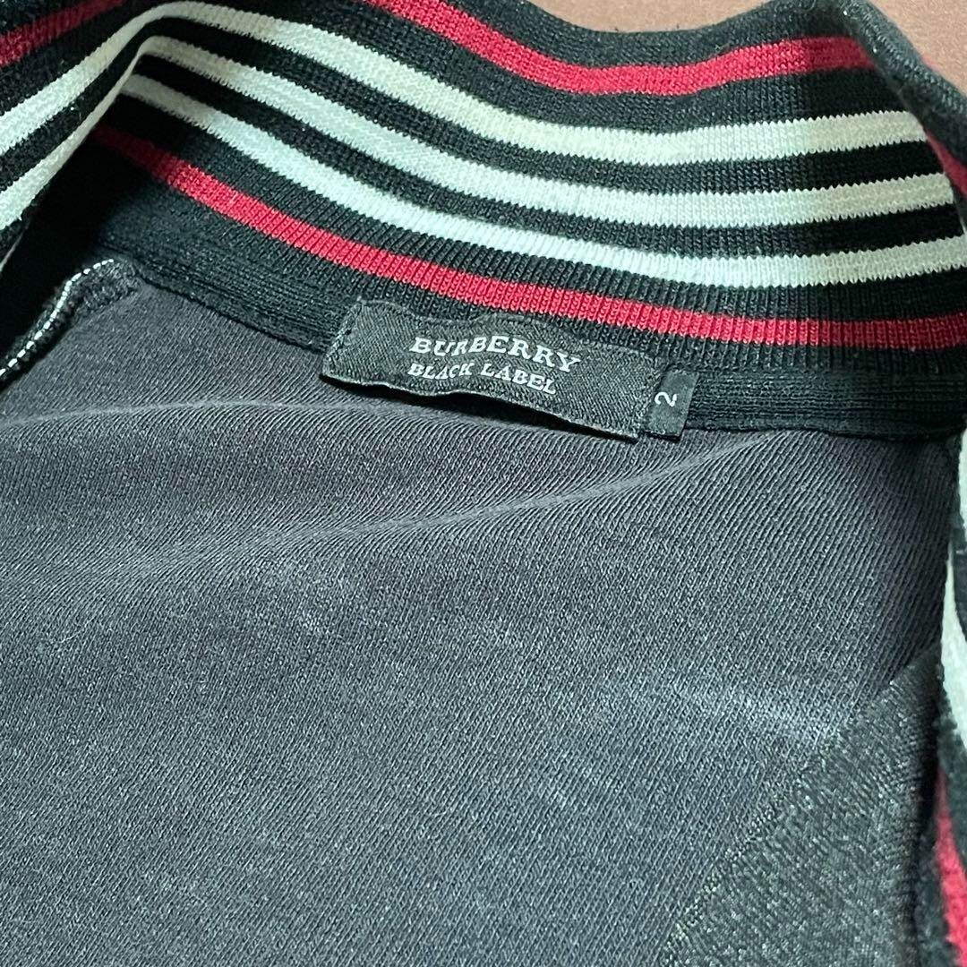 BURBERRY BLACK LABEL BMV65-109-09 Track Jacket 2 Black BURBERRY BLACK LABEL BMV65-109-09 Track Jacket 2 Black