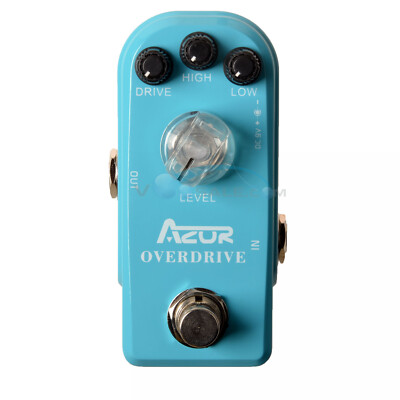 AZOR AP-308 Classical Overdrive Pedal 9V Guitar Effect Pedal Parts True Bypass 