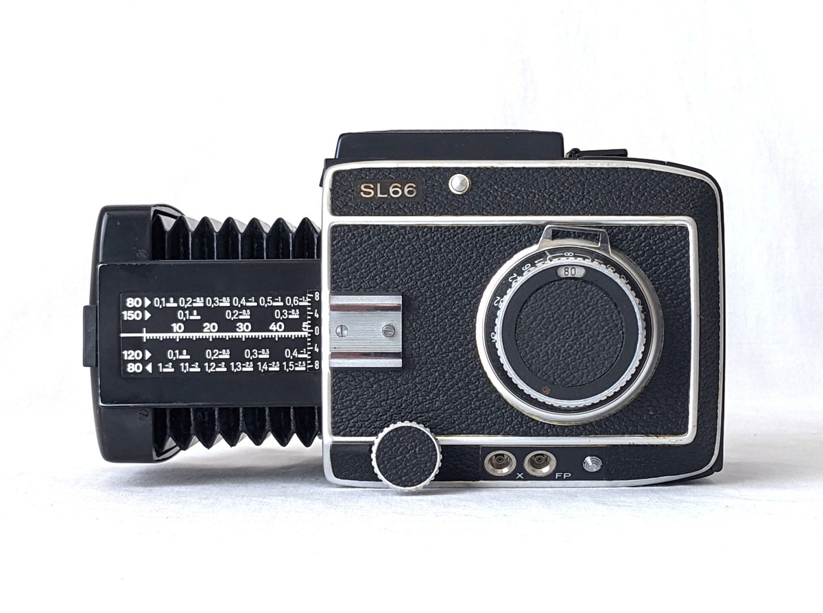 N MINT+ Case] Rollei Rolleiflex SL66 6x6 Film Camera 80mm F