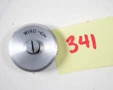 Stereo Realist f2.8 camera film OVERSIZED film advance knob with screw