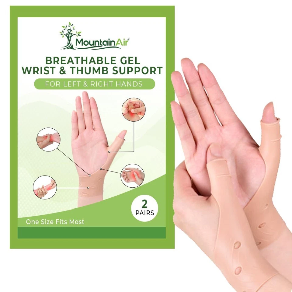 Soporte para pulgar CMC inmovilizador articular ortesis espica férula izquierda/derecha EE. UU. Foto 2 de 4