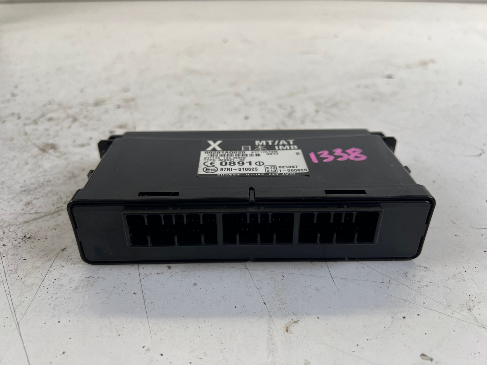 Security Control Module Subaru Subaru Legacy Spec B JDM RHD Anti-Theft Alarm Control Module BP BL 4th ...