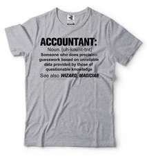 Accountant T-shirt Definition Noun Funny Accounting Tee Shirt CPA Tee Shirt