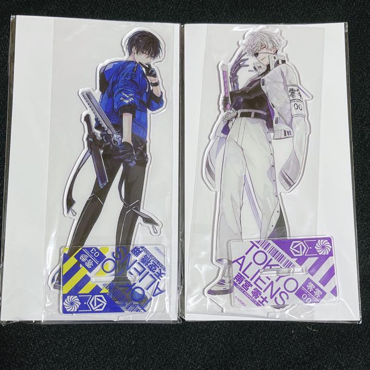 Tokyo Aliens big acrylic stand Sho Tenkubashi & Reiji Amemiya Set