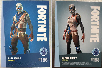 RARE CARD # 156 BLUE SQUIRE & 193 ROYAL KNIGHT 2019 Panini