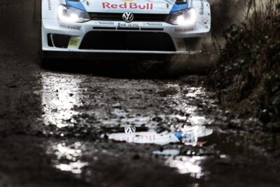 Jari Matti Latvala Miikka Anttila Volkswagen Polo R WRC 2014 Rally Old Photo 9