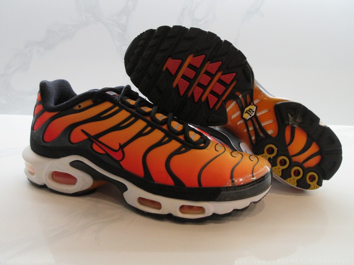 2018 Nike Air Max Plus TN OG SZ 9 Sunset Pimento Orange Black