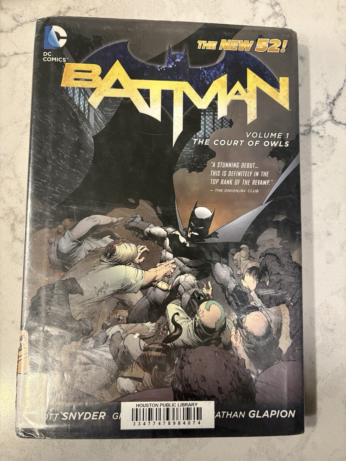 Batman #1 DC Comics July 2012 First Issue