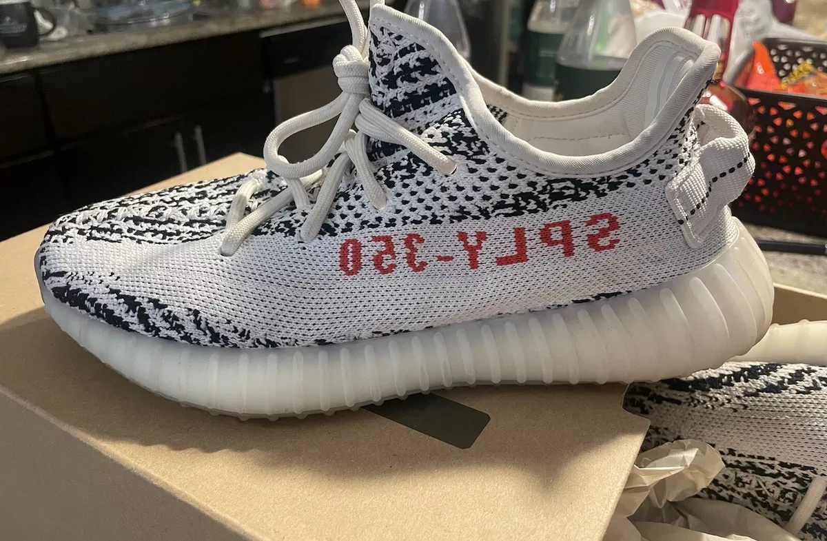 Size 4.5 adidas Yeezy Boost 350 V2 Low Zebra 889773948111 eBay