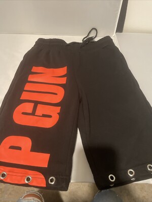 Nana Sweat Shorts Mens Medium Black Elastic Waist Comfort 