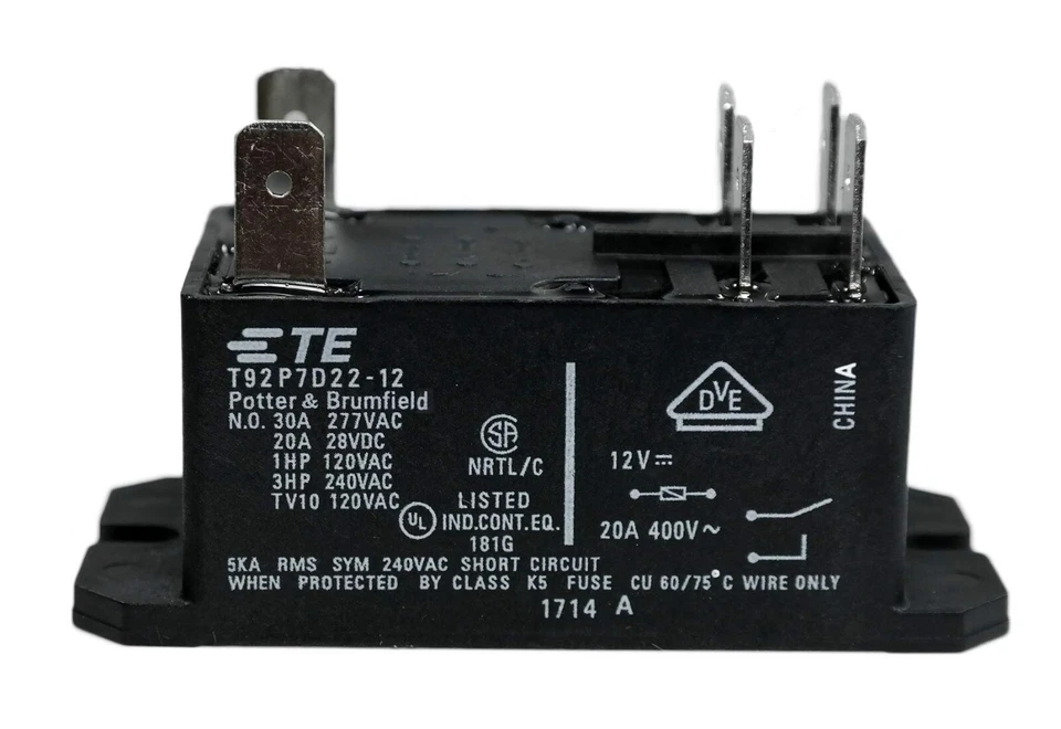 Skutt Replacement Control Relay for most Digital 208V/240V Kilns - Image 2 of 3
