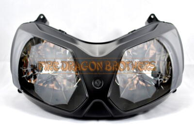 パンツ HEADLIGHT SAFE DEPOSIT 34-32 FDB Headlight Assembly Headlamp Clear For Kawasaki 2002 2005 ZX