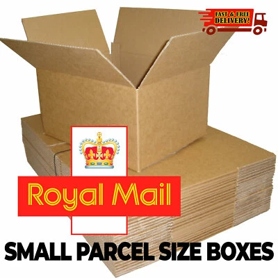 SELECTION OF ROYAL MAIL SMALL PARCEL SIZE POSTAL CARDBOARD BOXES *ALL SIZES*