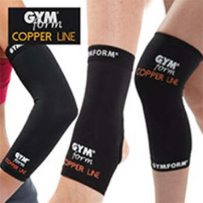 GYMform COPPER LINE Knie Kompressions Kupferfaser, aus derTV-WERBUNG B-Ware 
