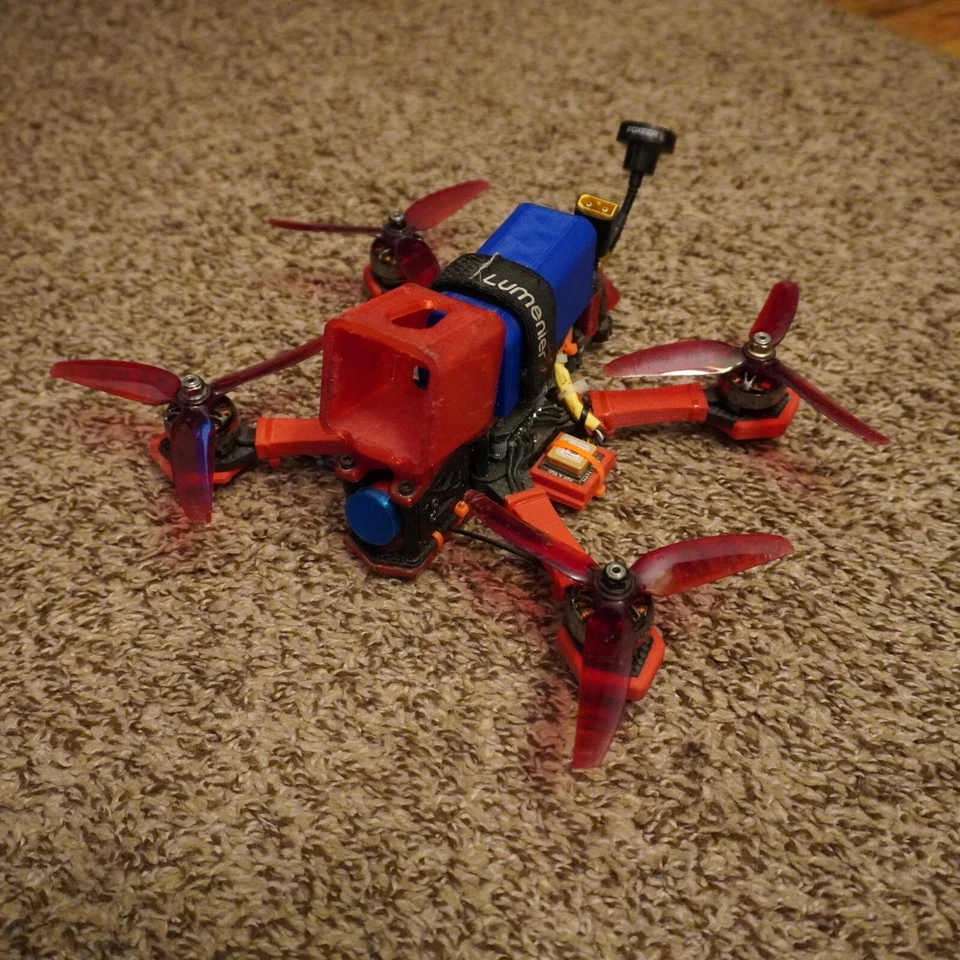 Custom Built 6S Freestyle FPV Drone With Extras (Check Description For Details) - Image 2 of 4
