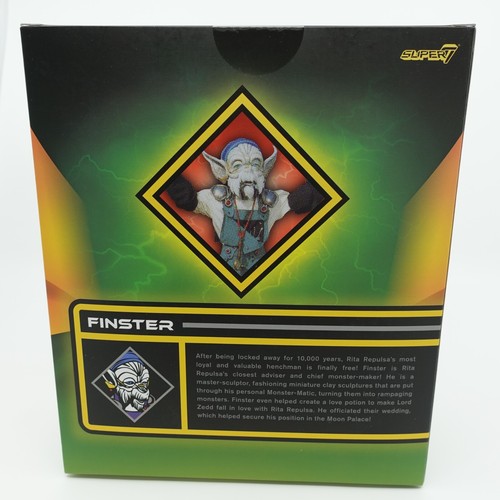 Figura Mighty Morphin Power Rangers Super 7 Ultimates Finster Wave 3 nueva en caja - Imagen 7 de 7