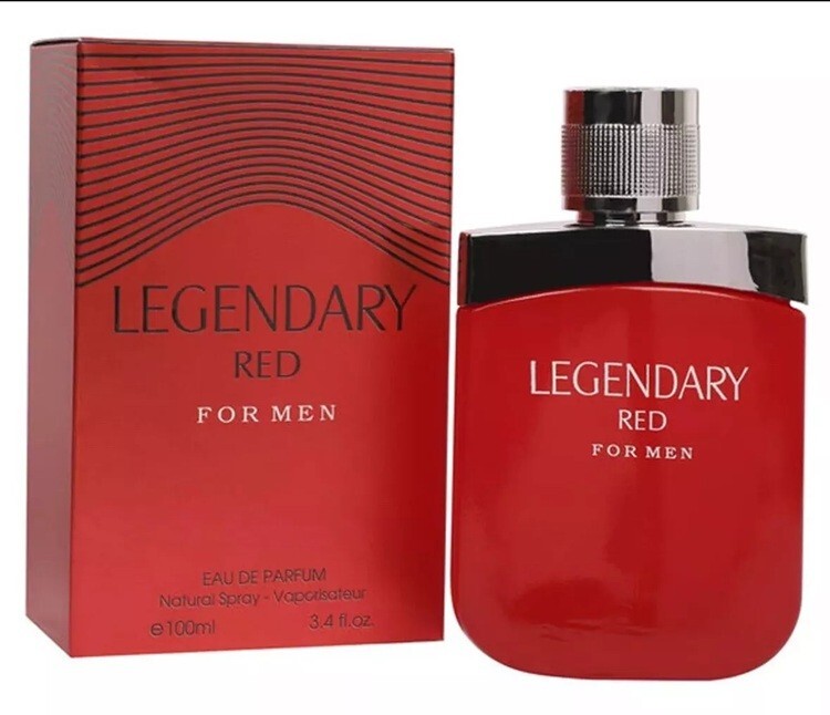 LEGENDARY RED for MEN designer 3.4 oz EDP cologne spray | eBay