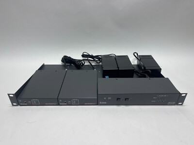 Lot of 2 Extron USB Extender Plus T w/ USB Switcher (SW 2 USB) - Rack ...