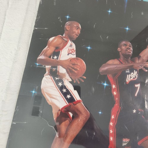 Dream Team 1996 - Póster Starline 35 x 23 Juegos Olímpicos de Estados Unidos Fuera de este Mundo - Imagen 12 de 17