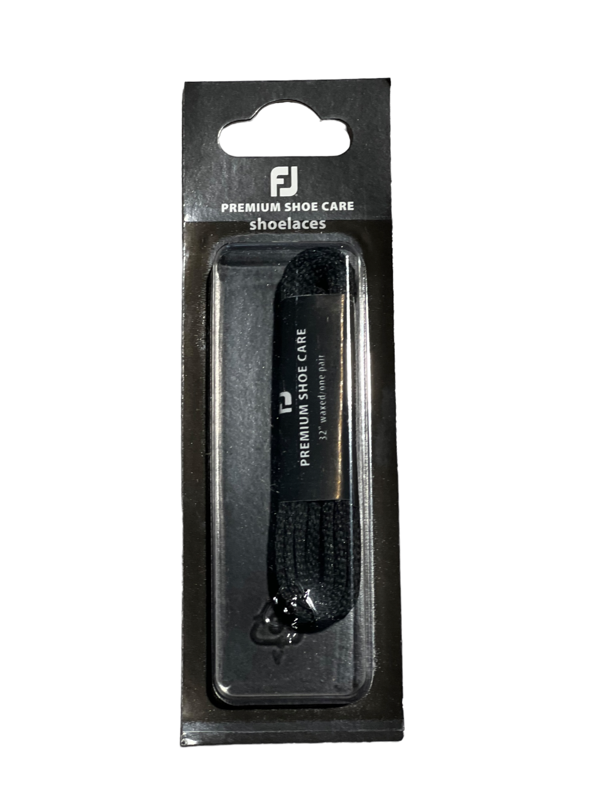 FootJoy Premium Waxed Shoelaces Black eBay