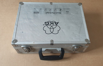 AKG Drum Mikrofon Mic Aluminium Case