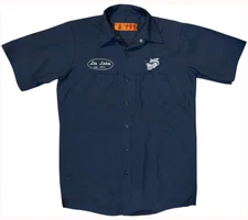 Los Lobos RedCap Work Shirt - Navy Size Large/Grande