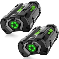 2 Pack For EGO Power+ 56Volt 5.0Ah Lithium-ion Battery BA4200 BA2800T BA1400T