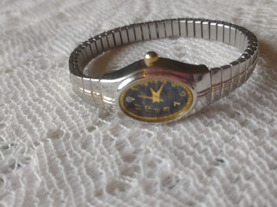 Precision by Gruen Silver and Goldtone Ladies Watch | eBay display picture 2
