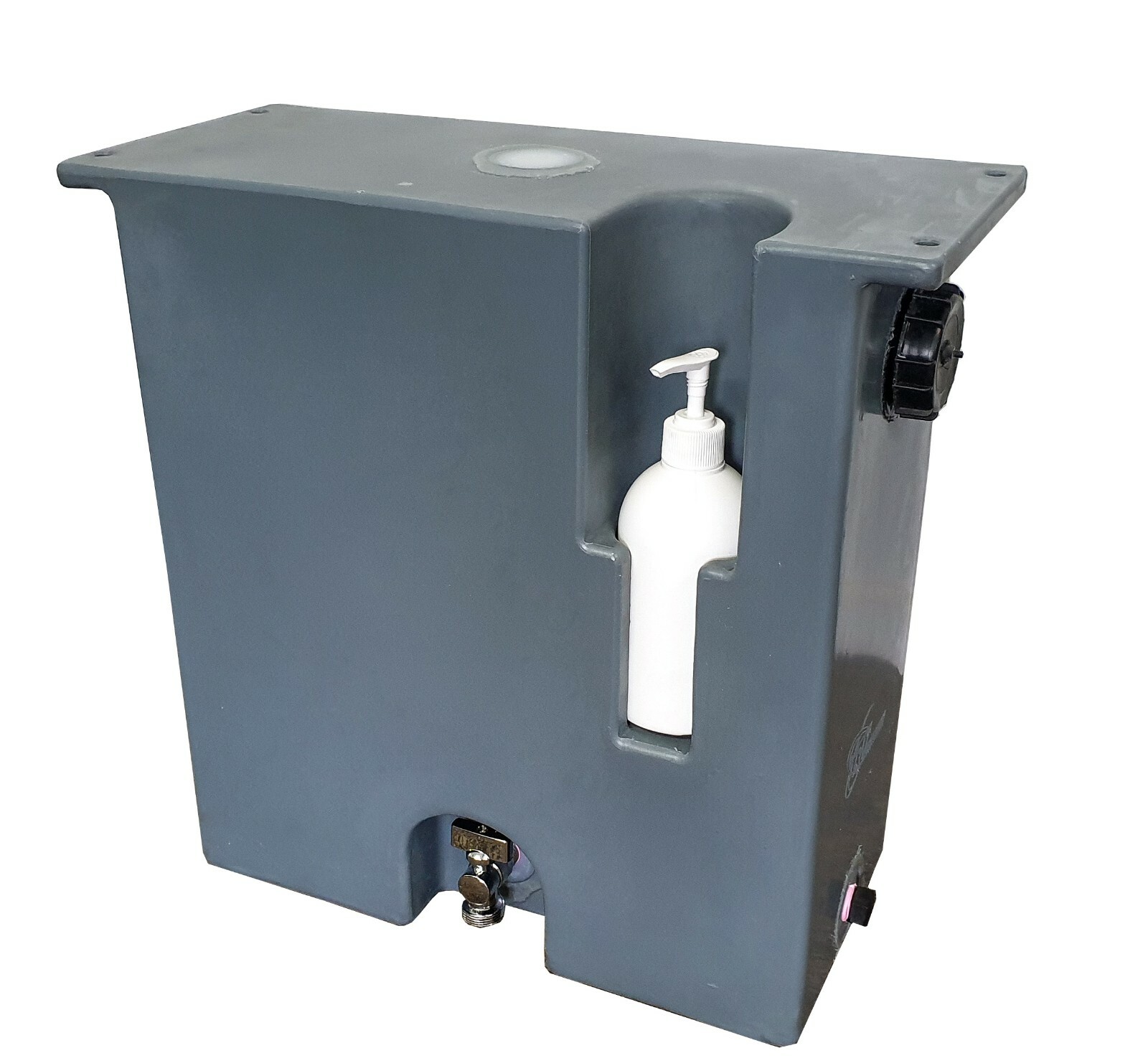 4WD WATER TANK. PRV25 UNDERBODY WATER TANK. HAND WASH TANK. SOAP BOTTLE