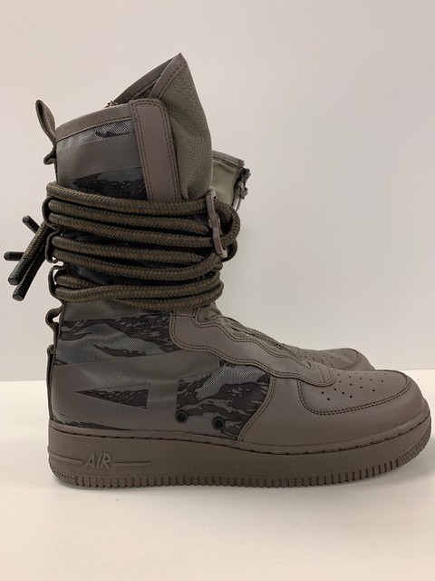 Nike Mens SF Air Force 1 H SZ 9 Boots Ridgerock Camo/Black-Sequoia AA1128-203 | eBay