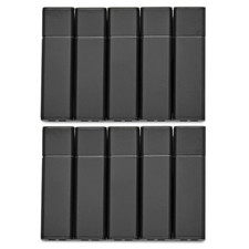 Fast High Performance Aluminum Stick 10-Pack USB 2.0 Flash Drive Thumb Drive