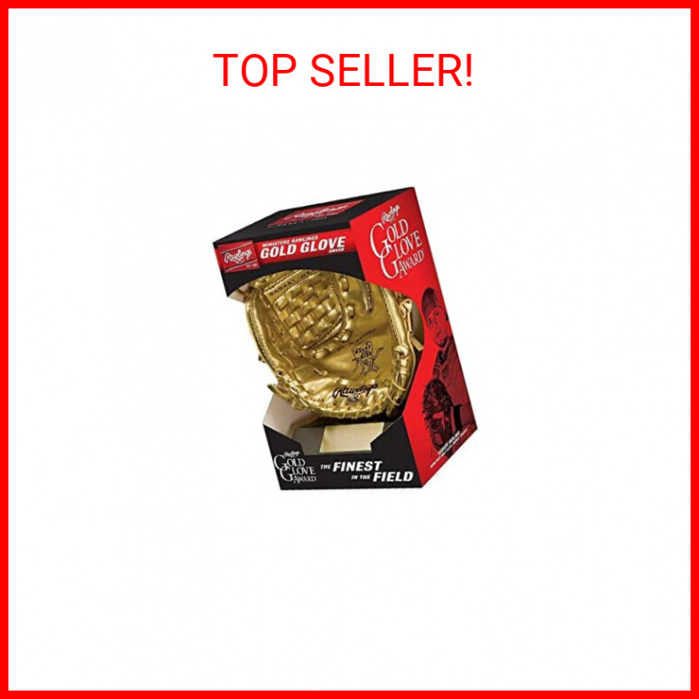 Rawlings | Mini Gold Glove Award Trophy | Stand Included