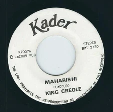 R&B / Swamp - King Creole KADER 7007 Maharishi / Walkin the bullfrog ♫ 1976