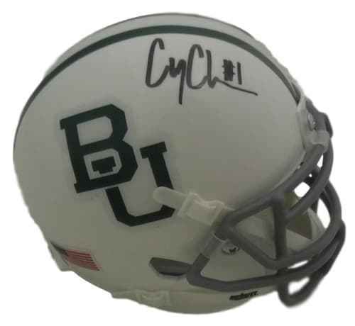 Corey Coleman Autographed Signed Baylor Bears Schutt White Mini Helmet JSA 