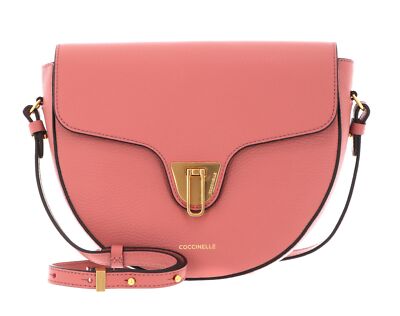 COCCINELLE Beat Soft Crossbody Bag Umhängetasche Tasche Camelia rosa Neu 