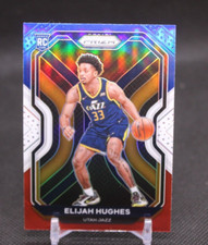 2020-21 Panini Prizm Prizms Red White and Blue #271 Elijah Hughes