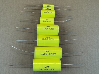 Recap Kit for Klipsch RF-3 & RF-3 II Speaker Crossovers MPT Film Capacitors