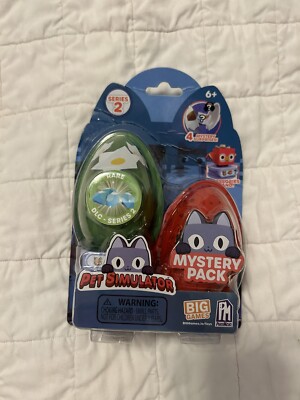 New Pet Simulator X Series 2 Games 2 Pack Mystery Eggs w/ Rare DLC