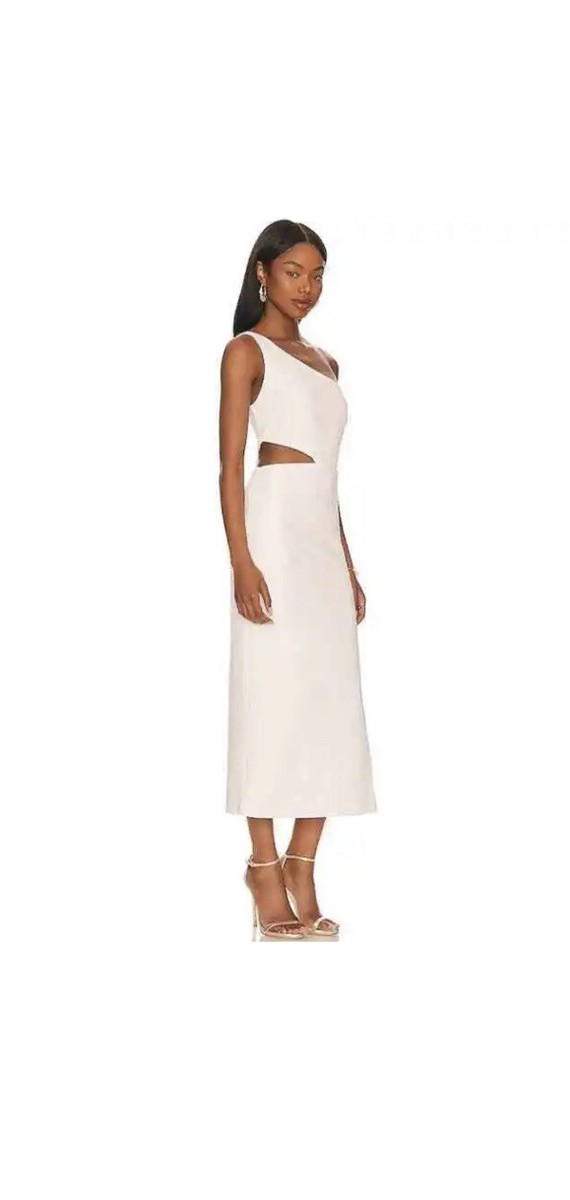 bardot jenna one shoulder dress Bardot dress Jenna dress One Shoulder sleeveless orange size 12