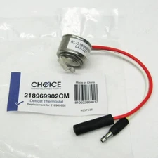 218969902 for Electrolux Frigidaire Refrigerator Defrost Termination Thermostat