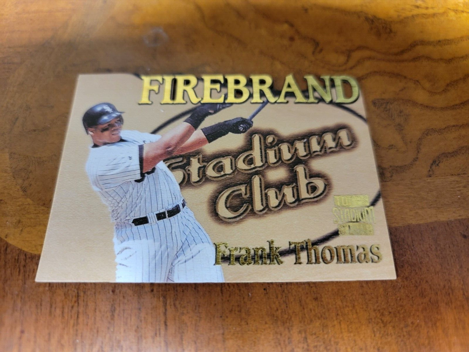 1997 Stadium Club Firebrand Frank Thomas (The Big Hurt) FB9 "The Big Hurt" HOF
