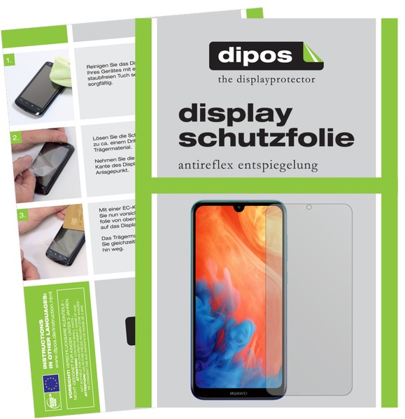 6X Schutzfolie FüR Huawei Y7 Prime (2019) Matt Displayschutzfolie Folie Display-image