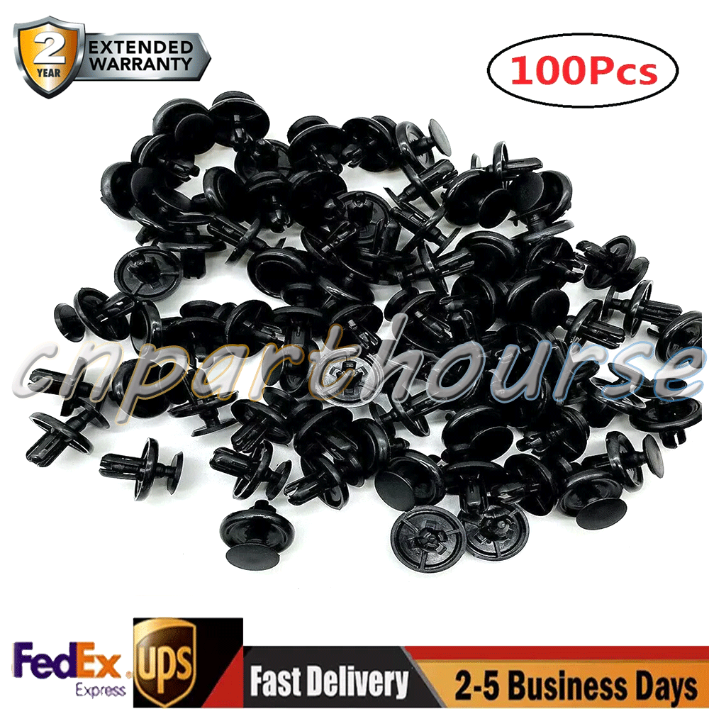 100x Engine Cover Clips Fender Grille Fastener Bumper Retainer For Toyota Lexus