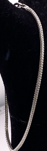Bracelet Sterling Silver 925 7” Chain V style 004-016 - Picture 7 of 10
